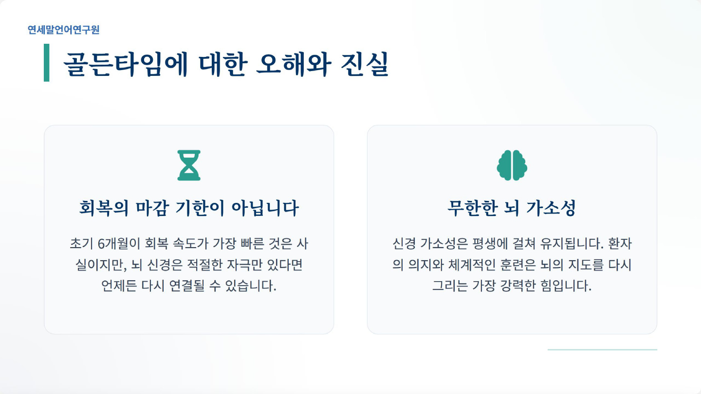 실어증은 골든타임에만 나을 수 있다? 이미지 2